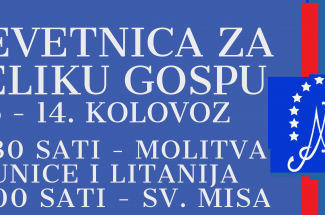 Thumbnail for the post titled: Devetnica za Veliku Gospu